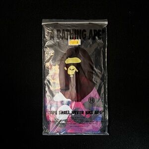 Bape Black and Pink Short Sleeve Tee